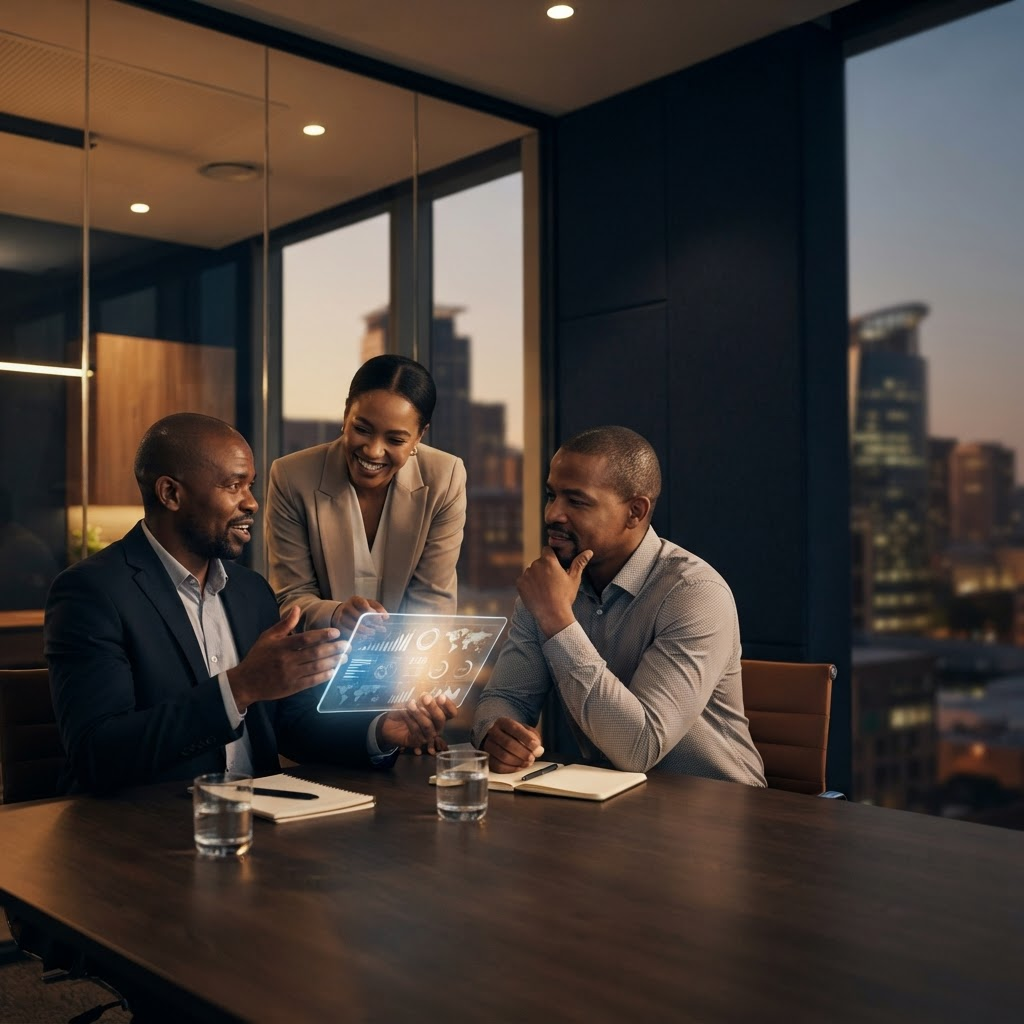 People discussing Pulse investment projects